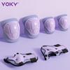 VOKY Kids 6-Piece Roller Skate & Skateboard Protective Gear Set