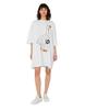 Moschino Goose White Heavy Cotton Oversized Dress
