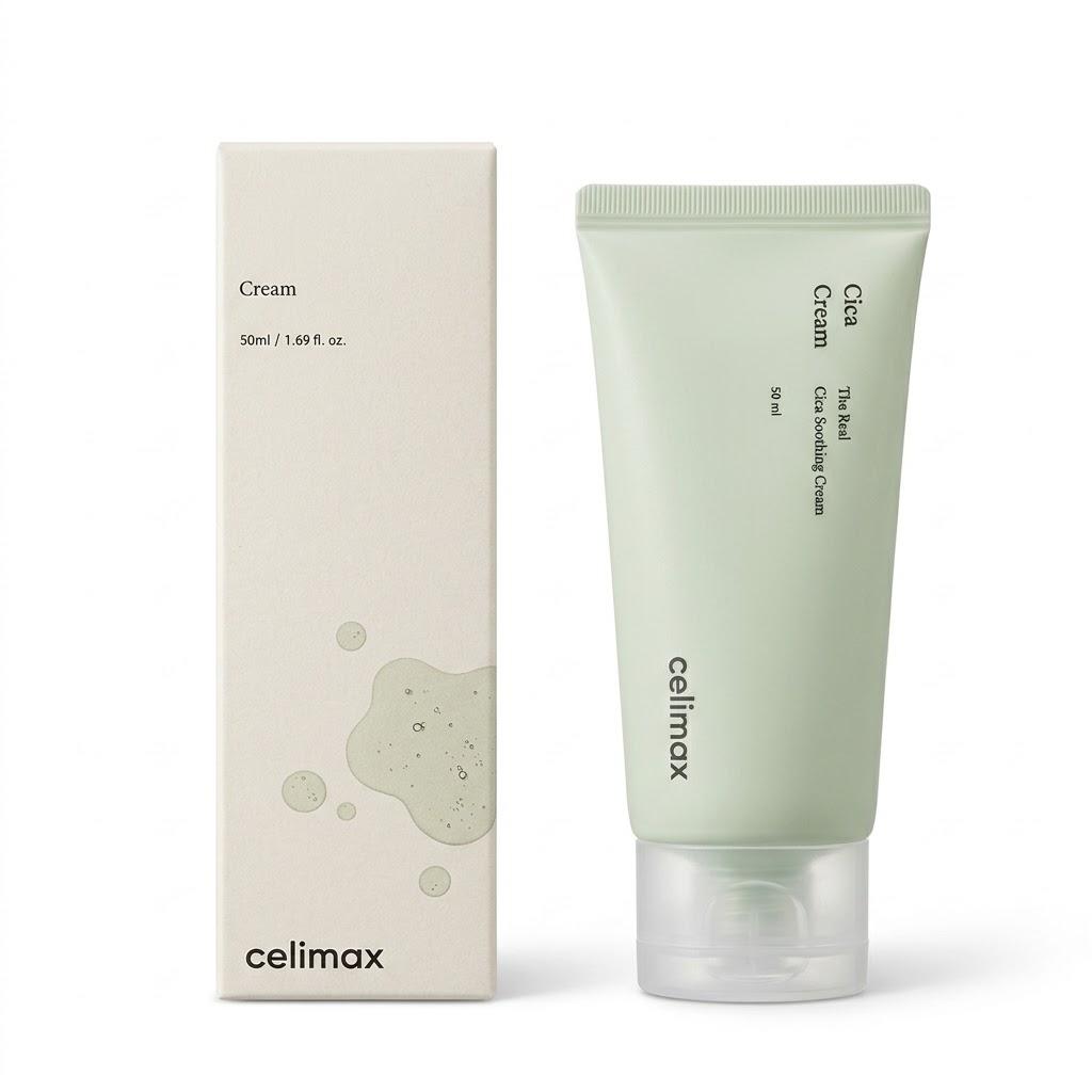 Climax La Vera Crema Lenitiva Cica (50ml) – Idratante Istantaneo Lenitivo e Riparatore della Barriera per Pelli Sensibili