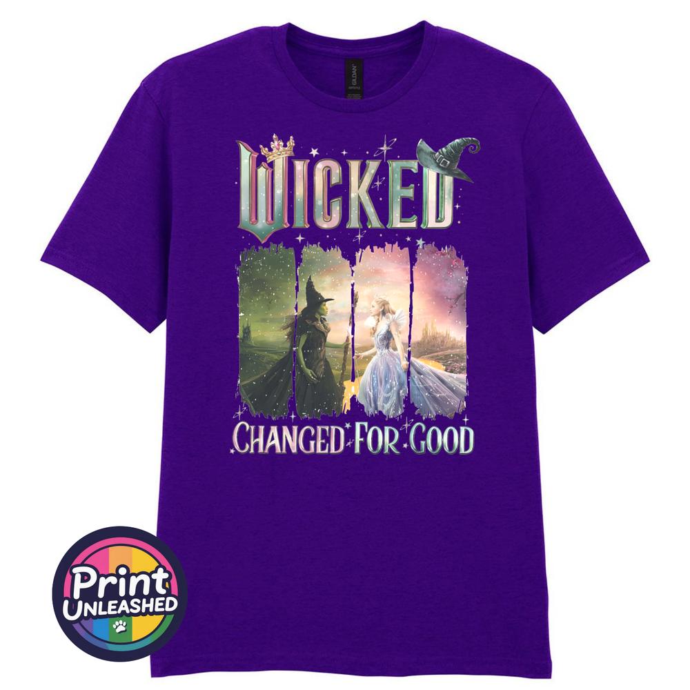 Changed for Good TShirt Wicked Graphic Tee Unisex S2XL Musical Movie Tee
