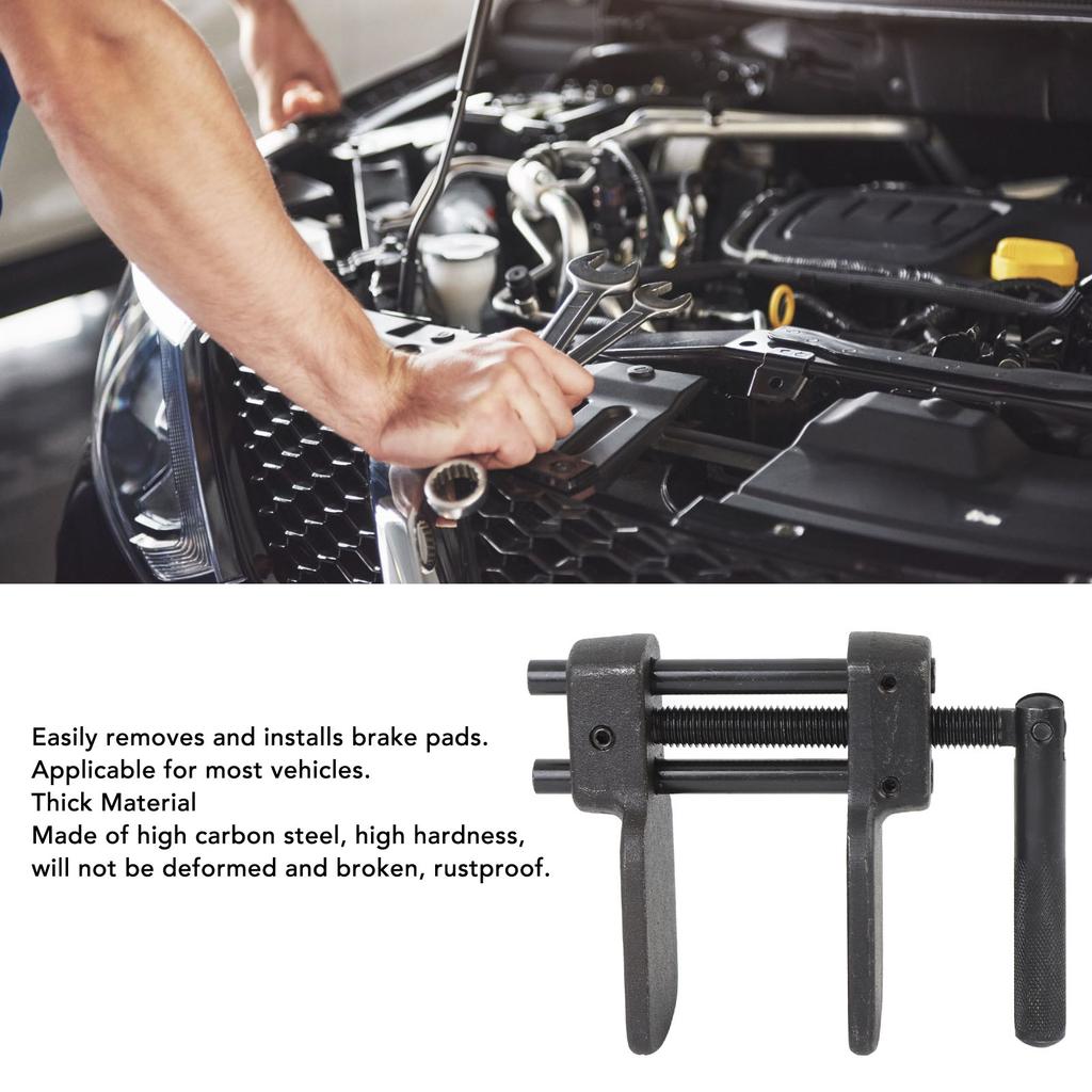 Car Brake Caliper Piston Spreader Tool Adjustable Brake Pad Installation Spreader Tool Heavy Duty High Carbon Steel for Vehicles
