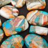Oyster Turquoise Cabochon, Oyster Turquoise Gemstone, Turquois Mix Lot, Turquoise Cabochon Gemstone.