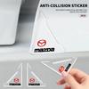 2x Car Door Corner Cover Bumper Transparent Collision Anti-scratch Protector For Mazda 2 3 5 6 M5 Ms CX-4 CX-5 CX6 M3 M6 MX3 MX5