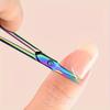 1/2 pcs Precision Stainless Steel Cuticle Scissors - Comfort Grip, Easy-to-Use Nail Care Tool for Home & Salon Use
