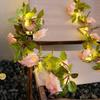 Romantic Led Rose Vine Lights In Warm White For Weddings And Special Occasions
