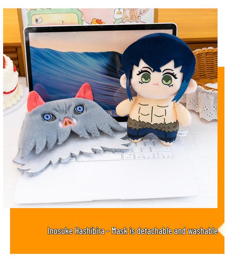 Cross-Border Demon Slayer Plush Toy - Agatsuma Zenitsu & Nezuko