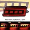 Sequential Turn Signal Brake Light For Jeep Grand Cherokee 2005-2010 Rear Bumper Reflector Light Accessories-L94A