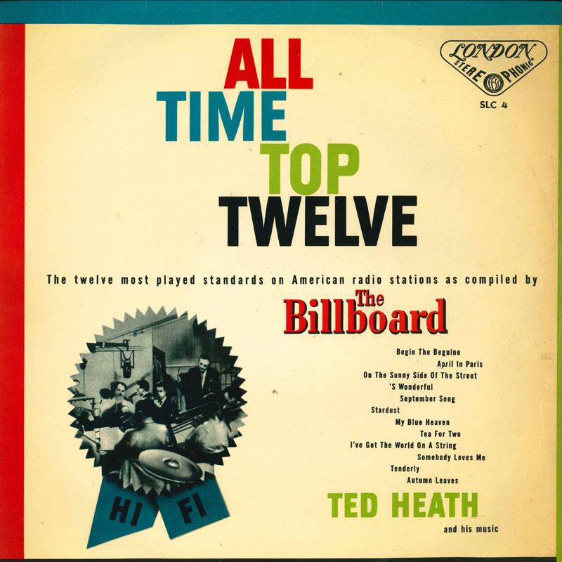 LP Record TED HEAD - All Time Top Twelve SLC4 LONODN Japan New Age & Easy Listening Used