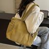 Sametová Sametová Taška přes rameno Jednobarevná Nákupní Kabelky Dámská Shopper Tote Taška Pro Každodenní Použití