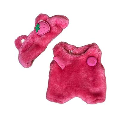 First And Second Generation Baby Clothes 17cm Doll Sitting Party Clothes Accessories Overalls