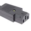 1Pcs IEC 320 Straight Cable AC Plug Socket C13 C14 10A 250V Black Rewireable Electrical 3 Pin Female Male Power Connector