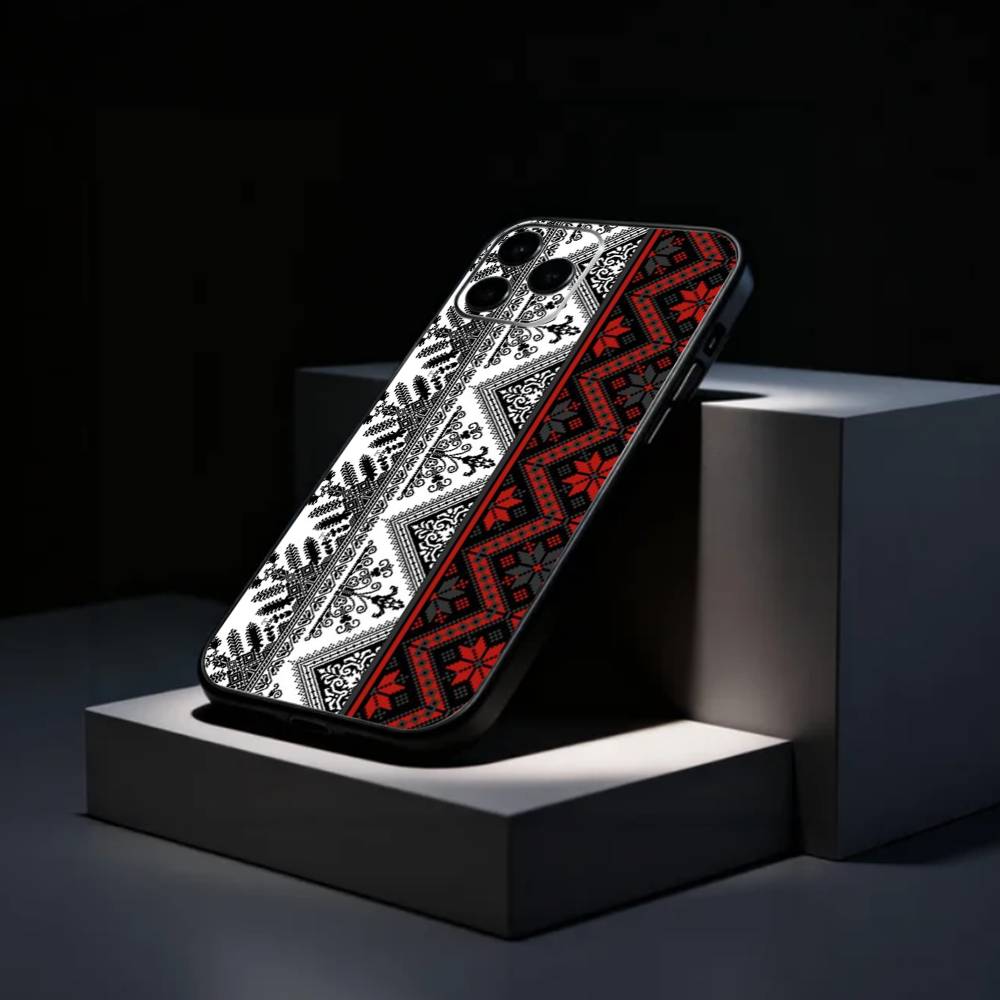 Hattah Keffiyeh motif Palestine Coque de téléphone Silicone Souple Pour IPhone 17 16 15 14 13 12 11 X XR Plus Pro Max Plus