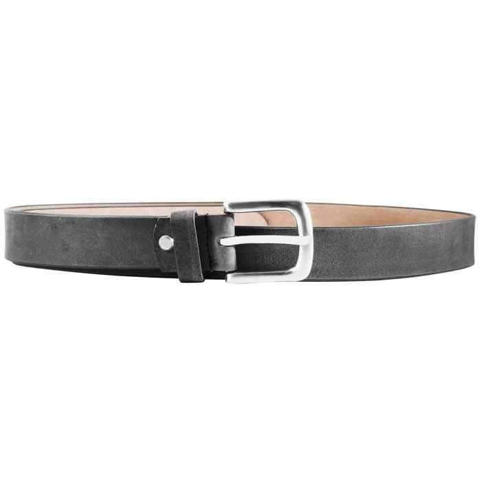 Ceinture - LEONARDO VERRELLI - LV0138 - Cuir véritable - Gris - Longueur 80 cm