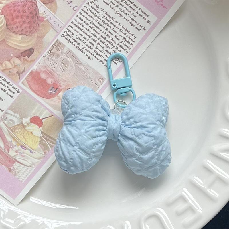 

Милый простой брелок-бантик, модный 3D-брелок-подвеска в виде банта для женщин и девочек, креативный рюкзак, подвесное украшение, подарки