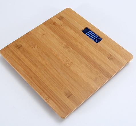 Scale Fall-proof Wood Body Weight Household Precise Smart Body Fat Scale Electronic Weighing Scale LED Digital Bathroom Scale