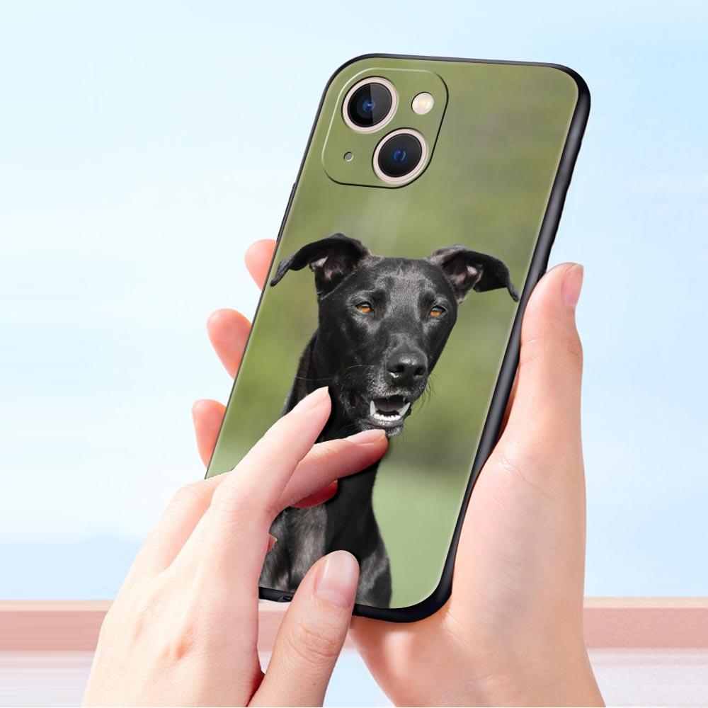 Galgo Greyhound Dog Phone Case For iPhone 17 16 15 Pro Max 11 12 13 14 7 8 Plus SE 2020 X XR XS Cover Soft Black