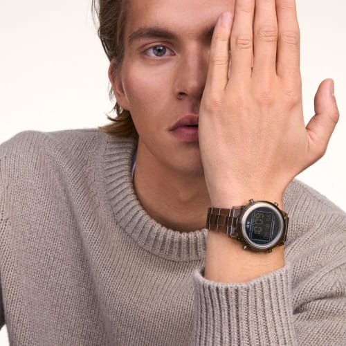 Daniel Wellington Retro Digital Watch, 42mm, for Men and Women. A Stylish, Popular Gift for Lovers, Girlfriends, and Loved Ones. Perfect for Sports, O