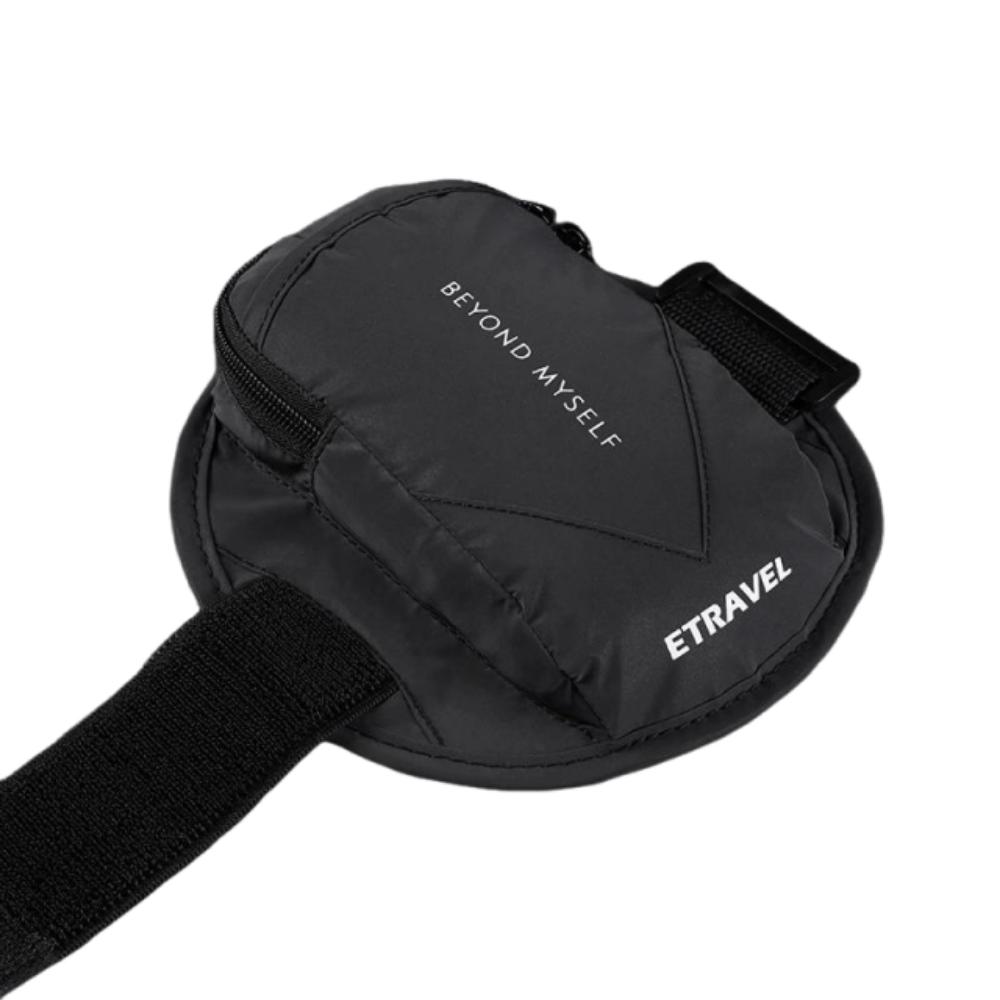 

Водонепроникна пов язка на руку для телефону для фітнесу, універсальна, зі світловідбиваючими елементами, для бігу, кишенька на зап ястя для нічного бігу, нічна безпека чорний