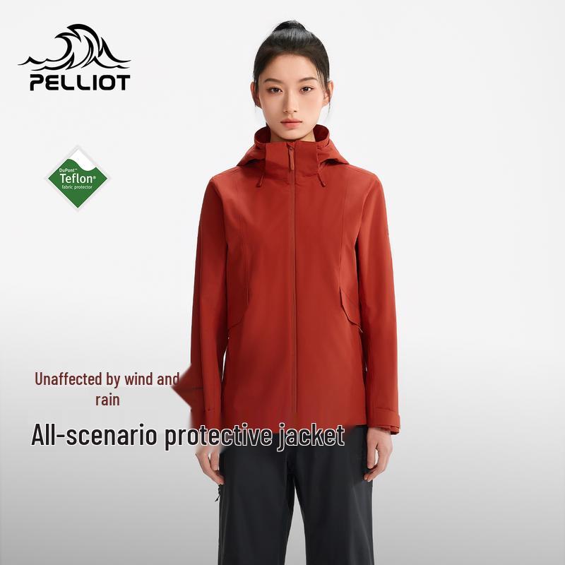 

Pelliot Unisex Outdoor Teflon Waterproof Hiking Jacket S