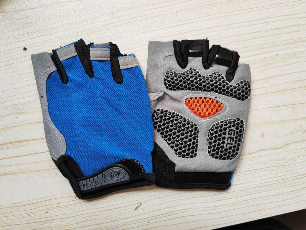 Unisex Half-Vinger Fiets Handschoenen - Antislip, Schokabsorberend, Ademend Mesh voor Sport, Fitness, Klimmen en Rijden