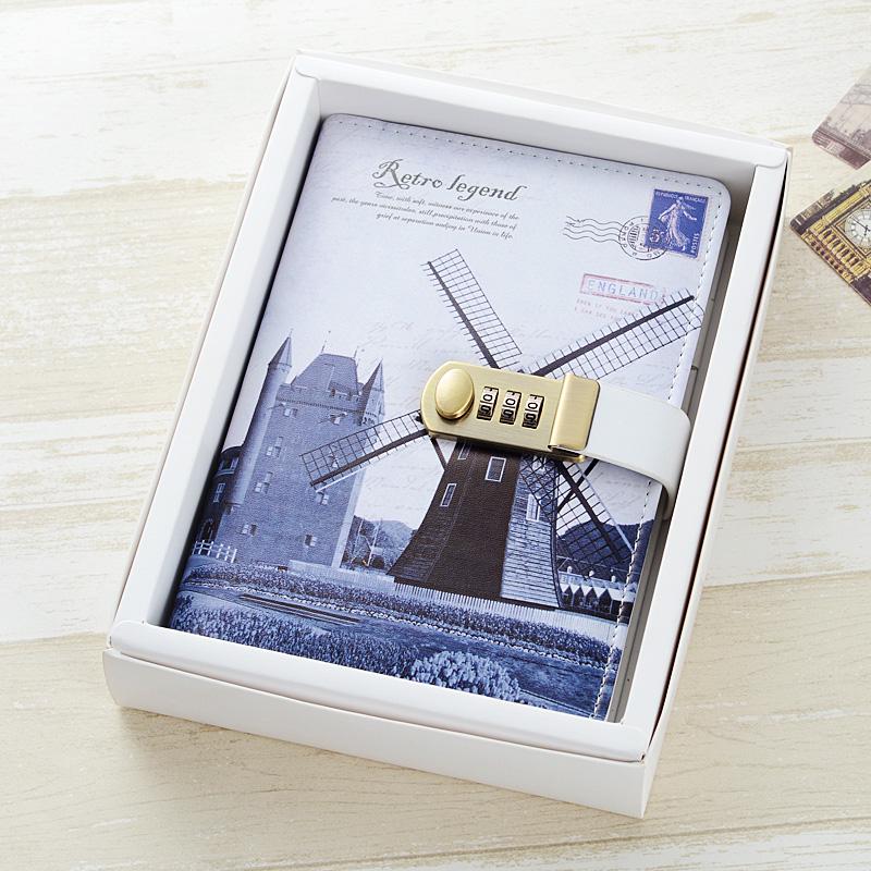 Password-Locked Diary & Journal Planner - Thick Pages, Ideal Gift