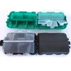 Double Layer Fishing Tackle Box Organizer, Lure Storage Case with Compartments for Spinners Micro Jigs Hooks