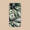 USD Dollar Printed Phone Case for iPhone 17 16 15 14 13 12 11 X XR XS 8 7 Air Pro Max Plus Mini Soft TPU Shockproof Cover