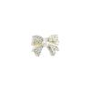 3D Zirconia Bow Nail Art: Luxurious & Shiny Pearl Gel Polish Decoration