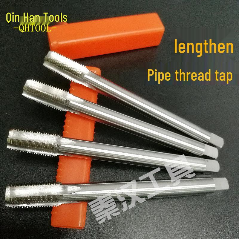 Extended Taper Pipe Tap: NPT1/8, ZG1/4, RC3/4, PT3/8, G1/2 Thread Tapping Tool