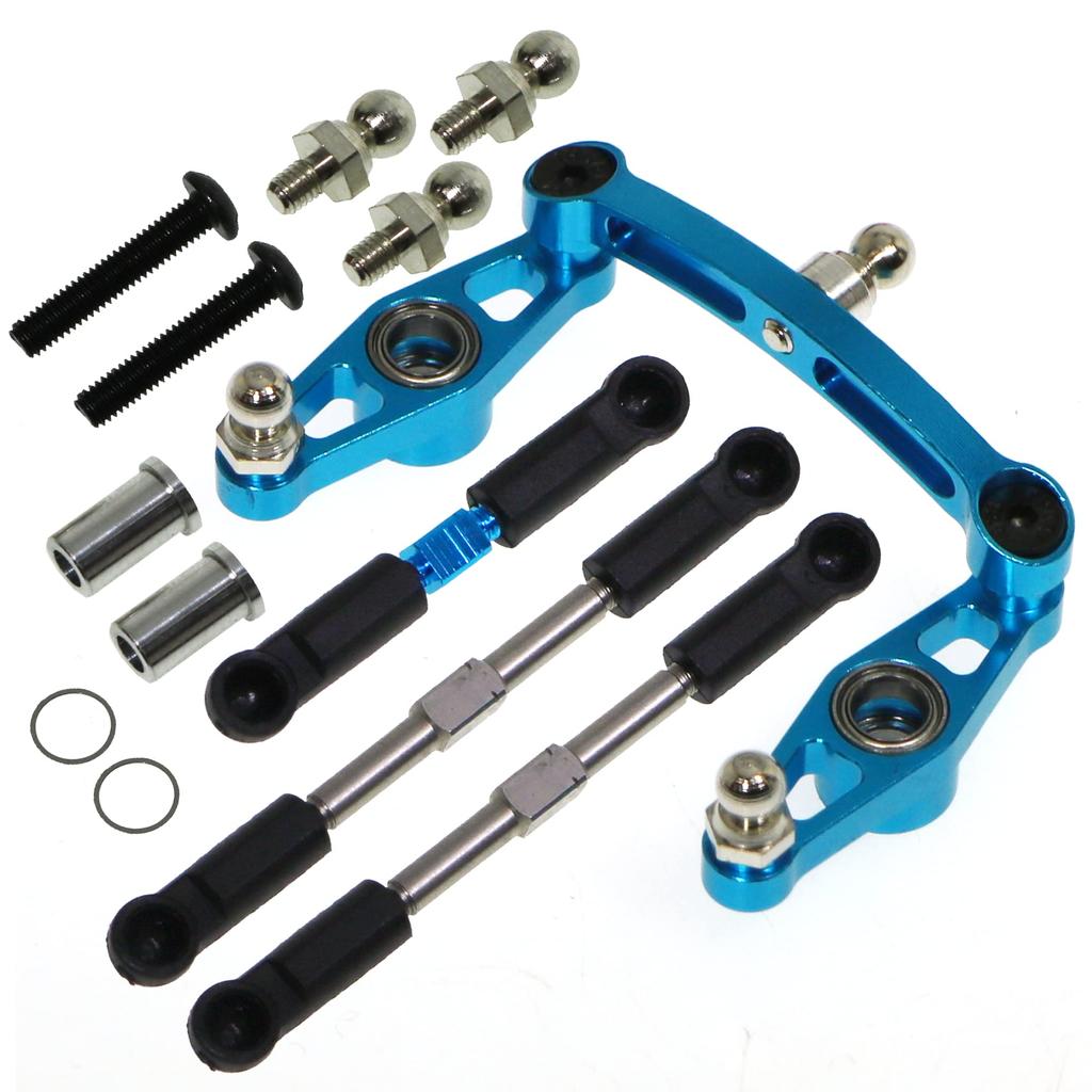 SP Steering Crank V2 with Bearing for TT02B [#TT02B-07-U2] [Eagle Model]