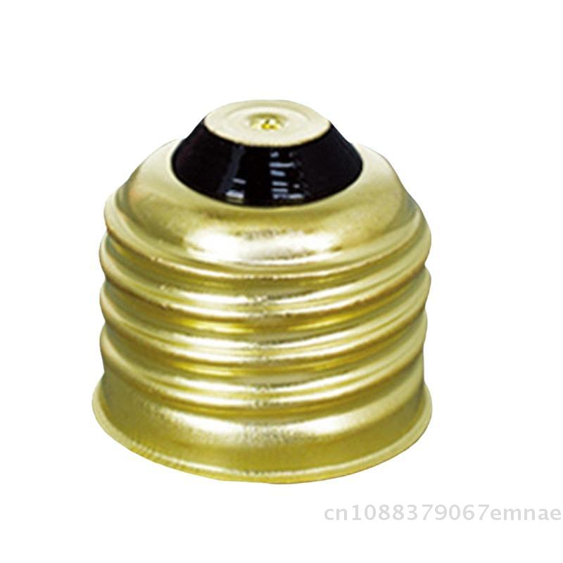10Pcs E27 Nickel-Plated Copper Screw Lamp Socket Caps Solder/Solder-Free LED Bulb Accessories for Home Improvement