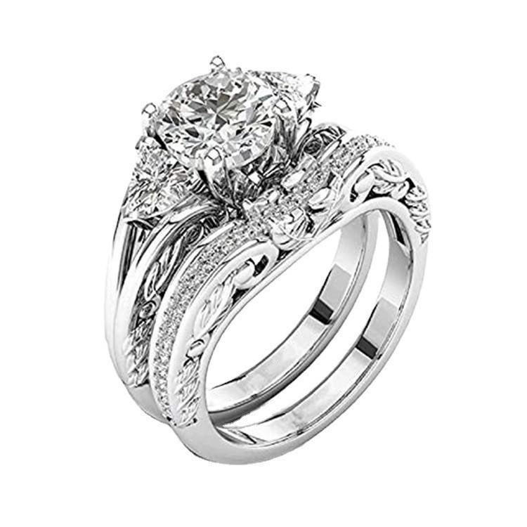 Viya Jewelry Couple Set Ring Jewelry Ladies Engagement Ring