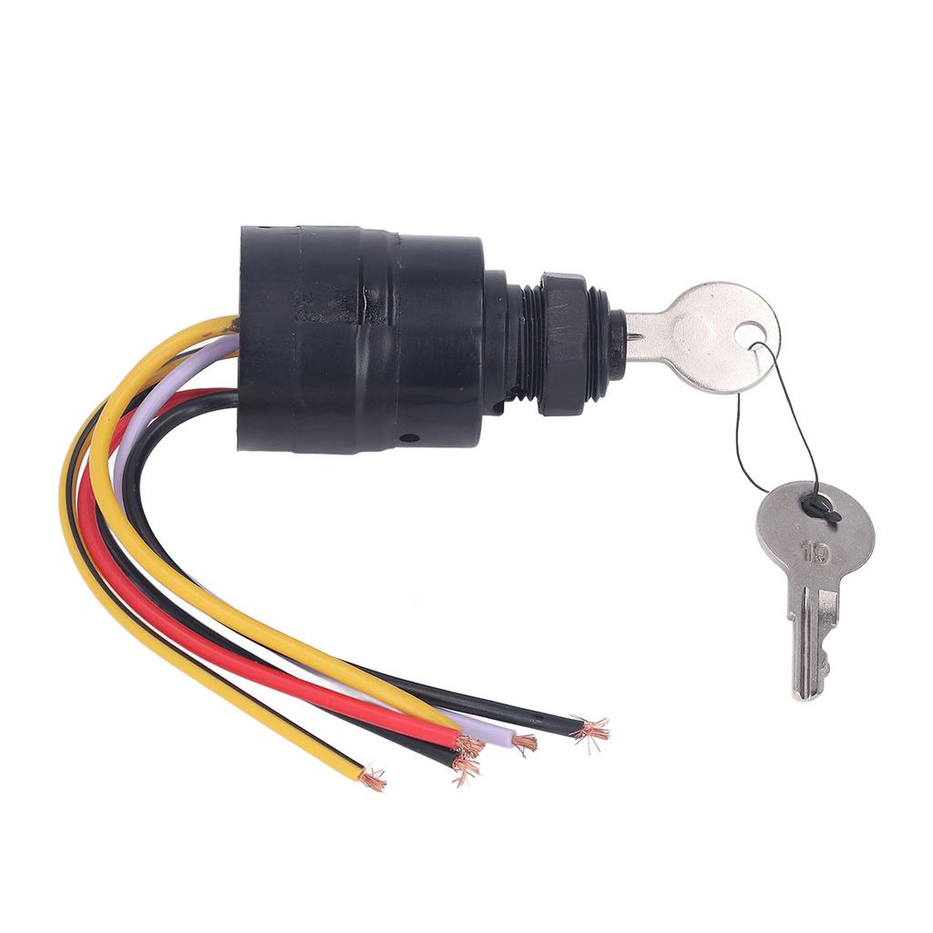 Ignition Key Switch 6 Wire Boat Base Push to Choke Starter for OUTBOARD MOTORS 1994