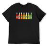 Jarritos Bottles Digital Art T-Shirt Cute Tops Plus Size Tops Plus Size Clothes Men T Shirts