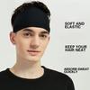 Sports Headbands Moisture Wicking Workout Headband, Sweatband Hairband for Women and Men Running,Cycling,Football,Yoga
