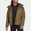 adidas Down Jackets Men's Green Hooded Moderate Other GT6564