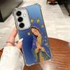 Virgen Mary Virgin De Guadalupe Plating Phone Case For Samsung A17 A07 A37 A57 A16 A56 A15 A55 A14 A54 A13 A53 A26 A36 A25 A35 A