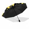 Custom Name BVB Theme Automatic Umbrella, Lightweight & Portable, 8 Rib, Perfect for Outdoor Travel, Birthdays, Christmas, Gifts.