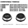 Rear Air Conditioning ac Temperature Adjustment Heat Control Switch AC Rotary Knob for BMW 5 6 7 Series F10 F06 F12 F07 F01 F02 6131 9393 931