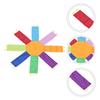 Outdoor Children's Toy Big Rainbow Parachute Physical Training Toy Team Cooperation Sports Game Umbrella Octagonal Shape