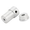 4mm Mounting Hub Universal Aluminum Alloy Motor Shaft Mounting Coupling For Omnidirectional Wheel