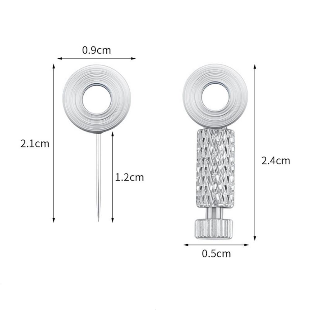 20Pcs Leather Suture Positioning Needles DIY Tool Suture Fixed Position Needles Leather Fixed Suture Needles Craft Supplies