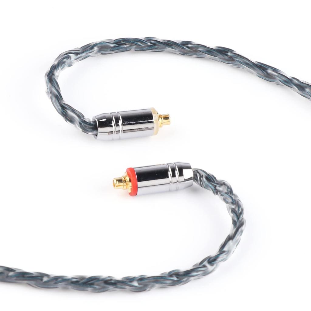 New TRIPOWIN Zonie 16 Core Silver Plated Cable SPCHIFI Earphone Upgrade Cable [2022 Version] & (2.5mm-MMCX, Moss)