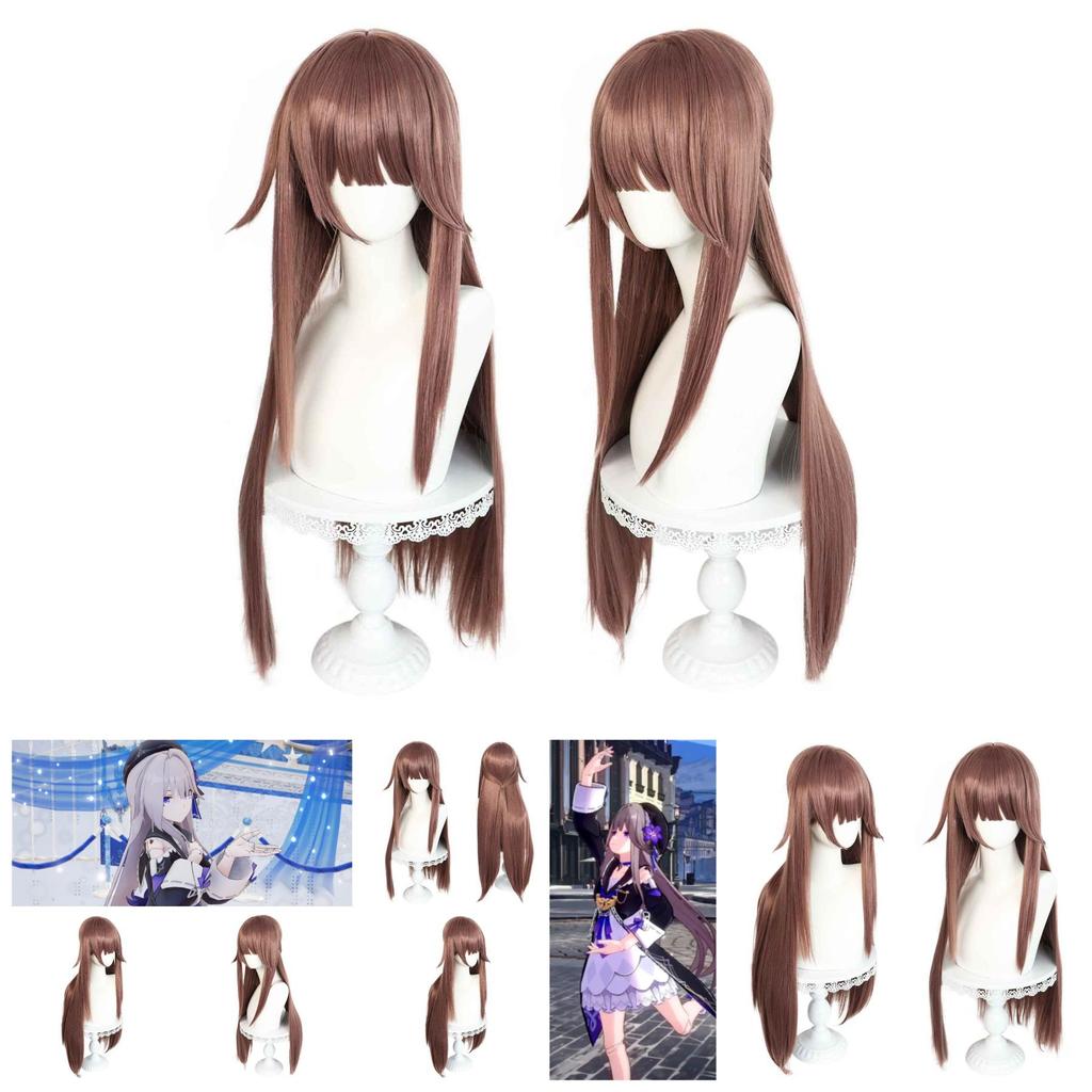 Honkai Star Rail Herta Cosplay Wig With Natural Scalp Appearance And Ombre Gradient