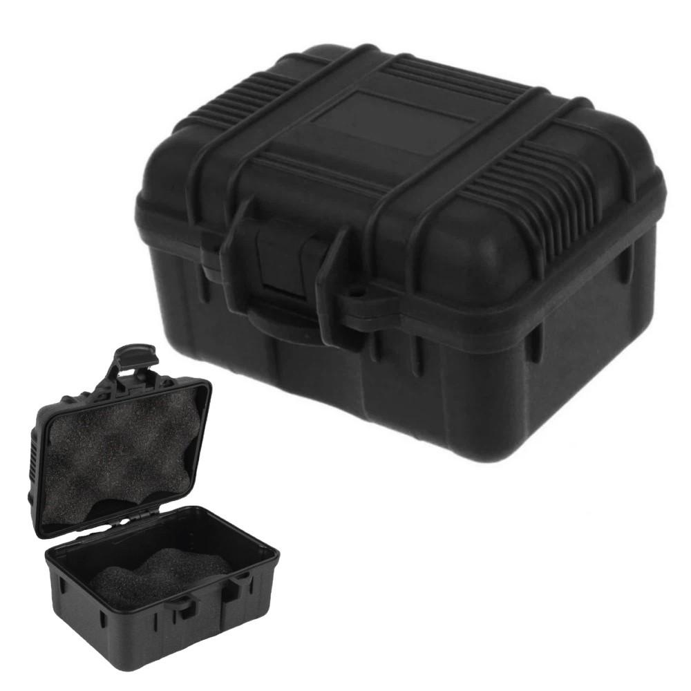 

1 Slot Watch Travel Case Portable Jewelry Storage Case Bracelet Storage Box Jewelry Accessories Peak Cotton Black