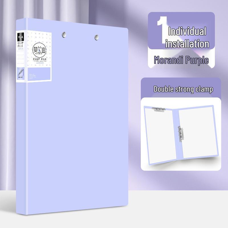 Thickened Test Paper Data Folder: Durable Clipboard for Students and Offices