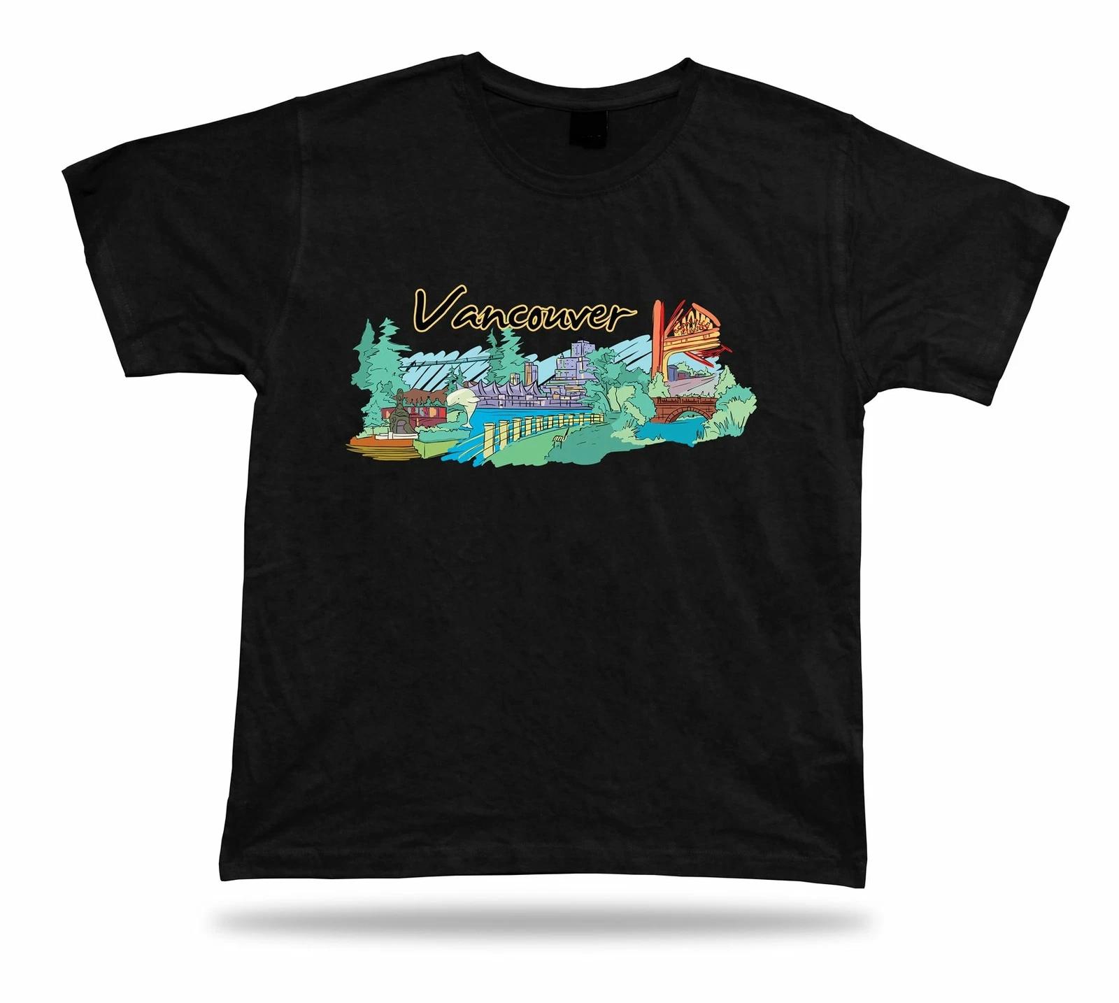 vancouver Stanley Park Vancouver Aquarium VanDusen Garden Elizabeth Park tshirt M