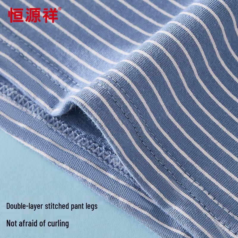 Hengyuanxiang Men's Cotton Arolo Loose Boxer Briefs
