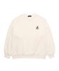 VANNWORKS Space Bear Oversized Sweatshirt (Vndts120) White
