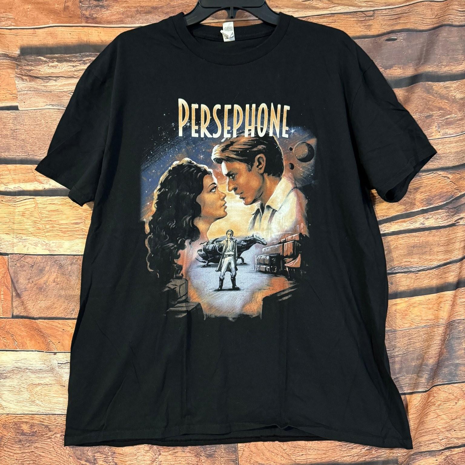 Firefly Serenity Persephone Men s XL Star Wars Poster Parody Sci-Fi Fan Unisex T-Shirt XXL